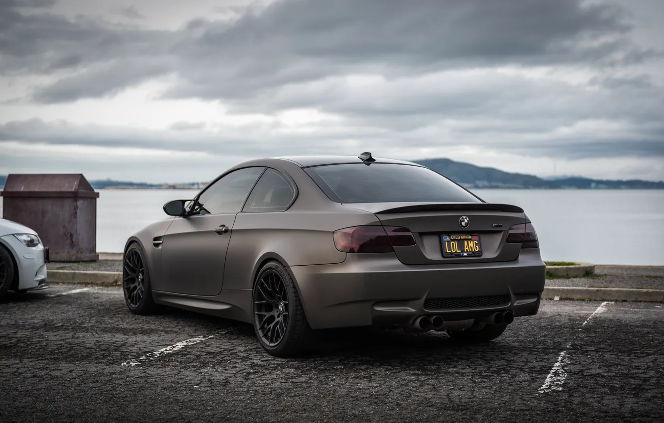 Photo wallpaper Clouds, E92, Matte Black, M3