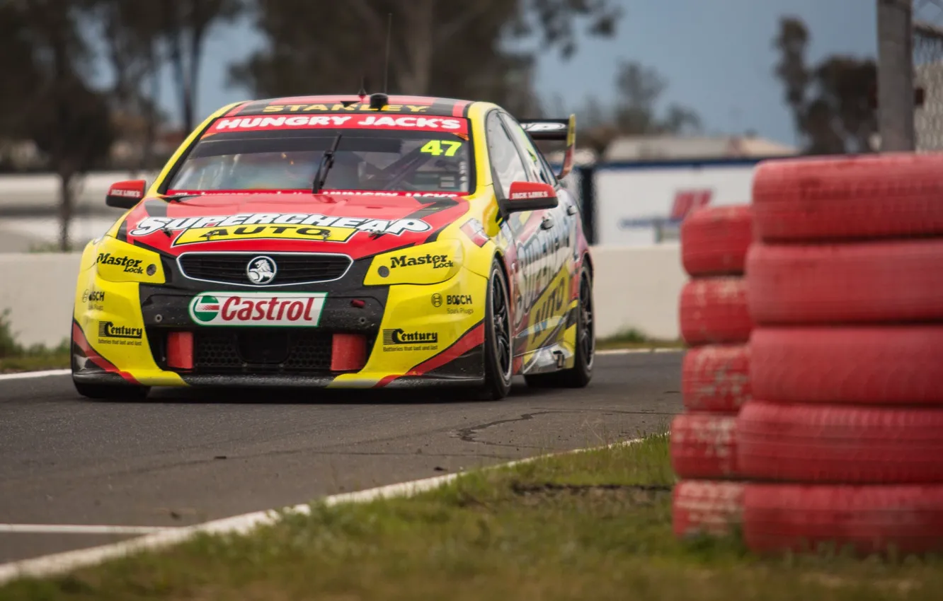 Photo wallpaper Race, Race car, Vehicle, Holden Commodore