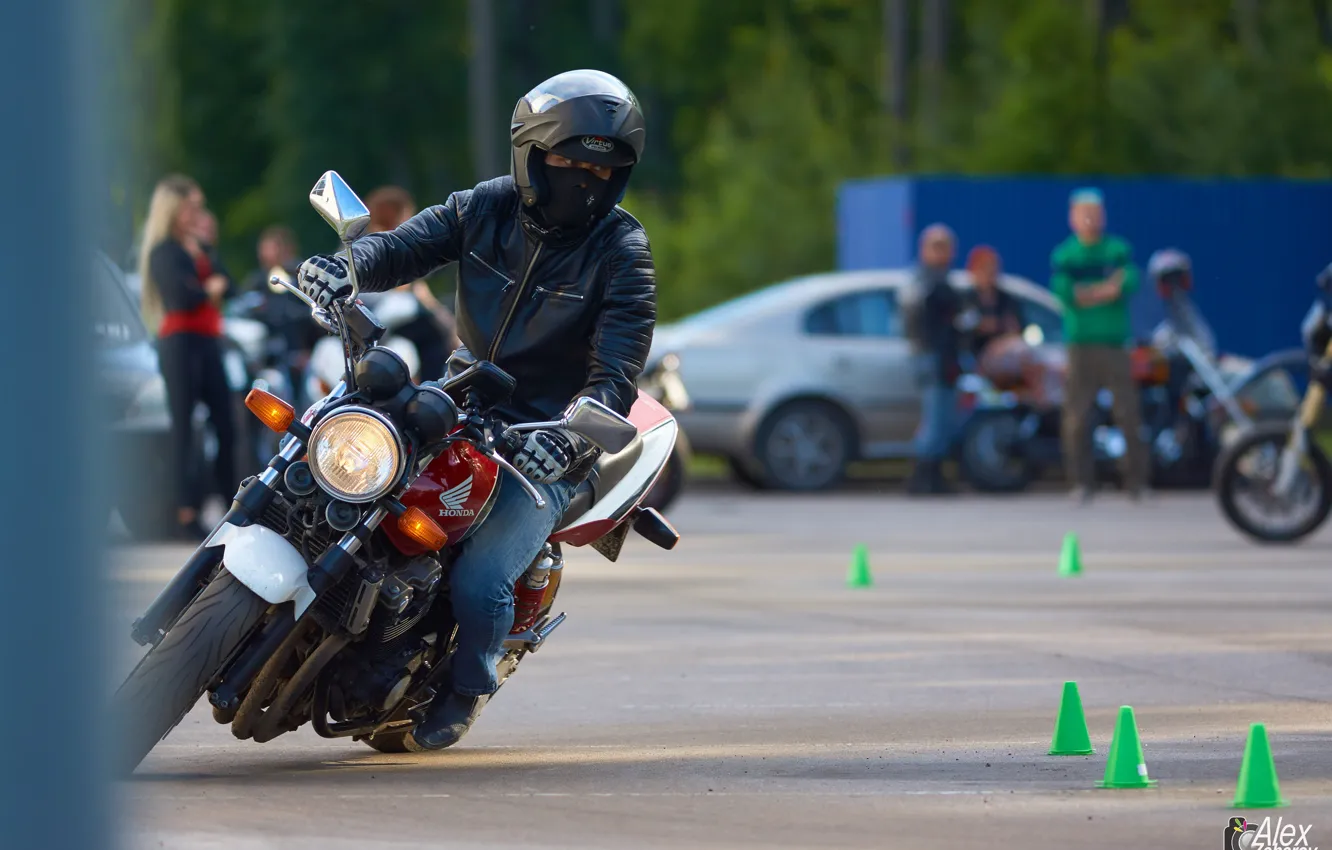 Photo wallpaper sport, Moto, motorcycle
