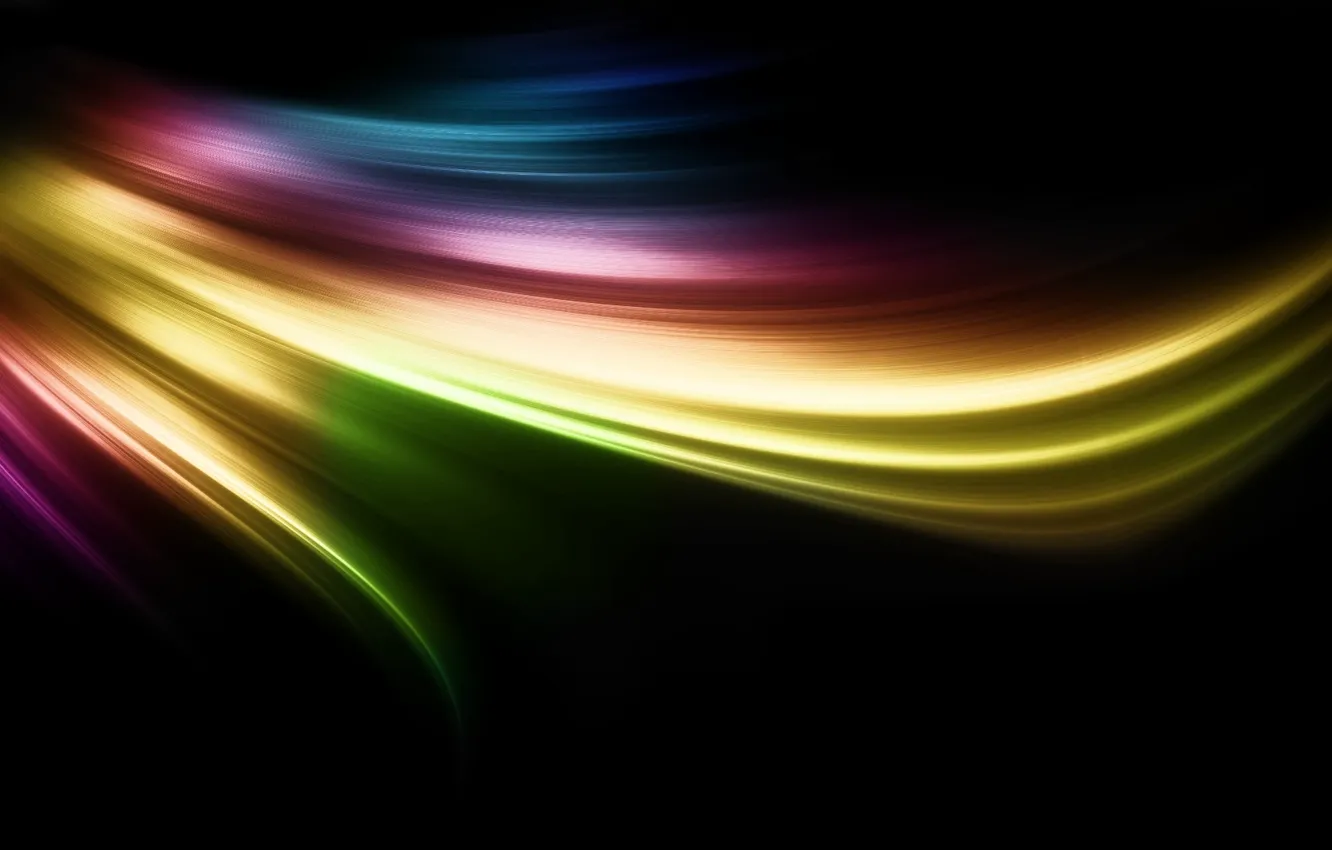 Photo wallpaper abstraction, rainbow, colorful