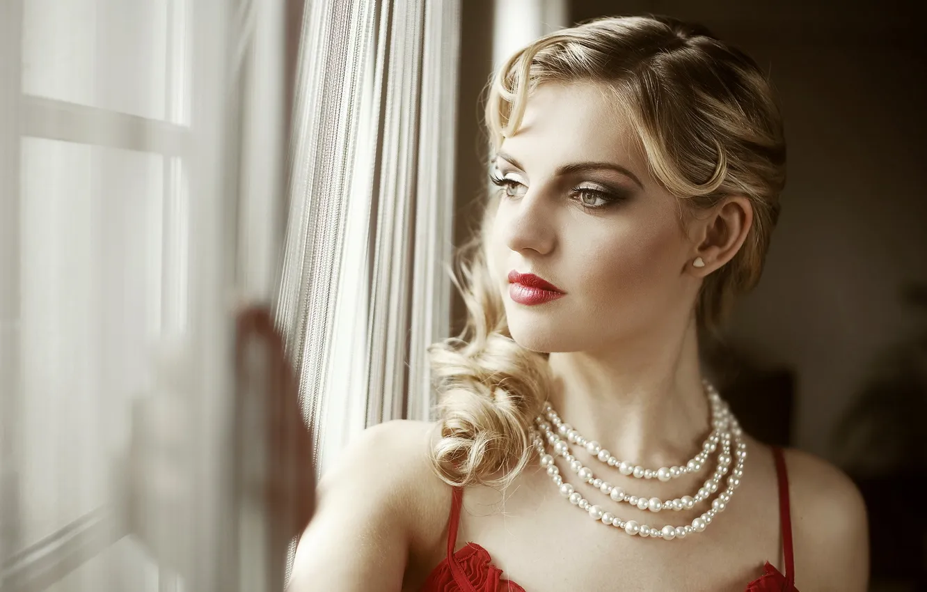 Photo wallpaper girl, portrait, It