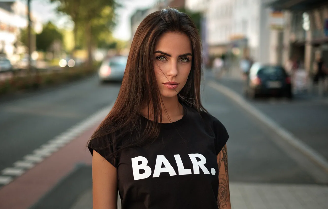 Photo wallpaper look, girl, model, Martin Kühn, Martin Kuhn, Marlen Alvarez Valderrama