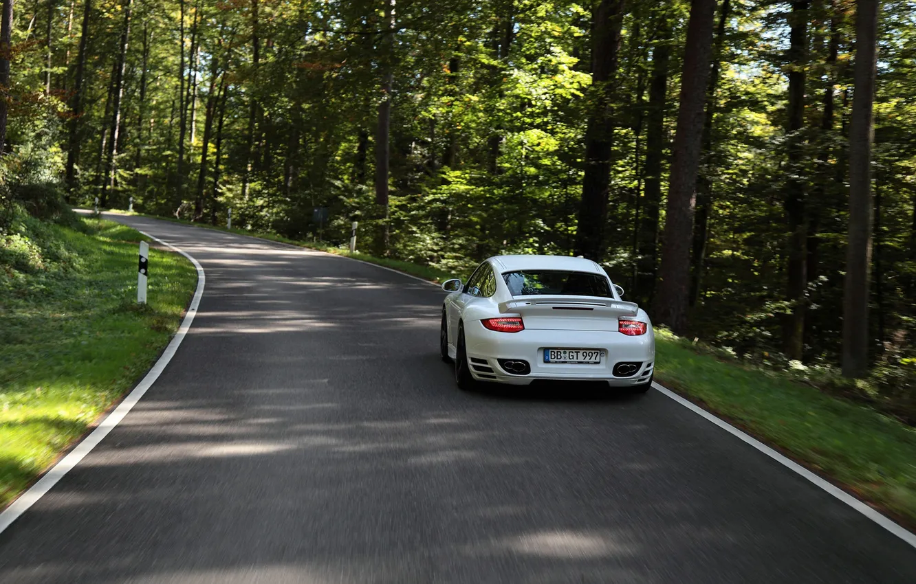 Photo wallpaper road, photo, Wallpaper, speed, 911, Porsche, cars, auto