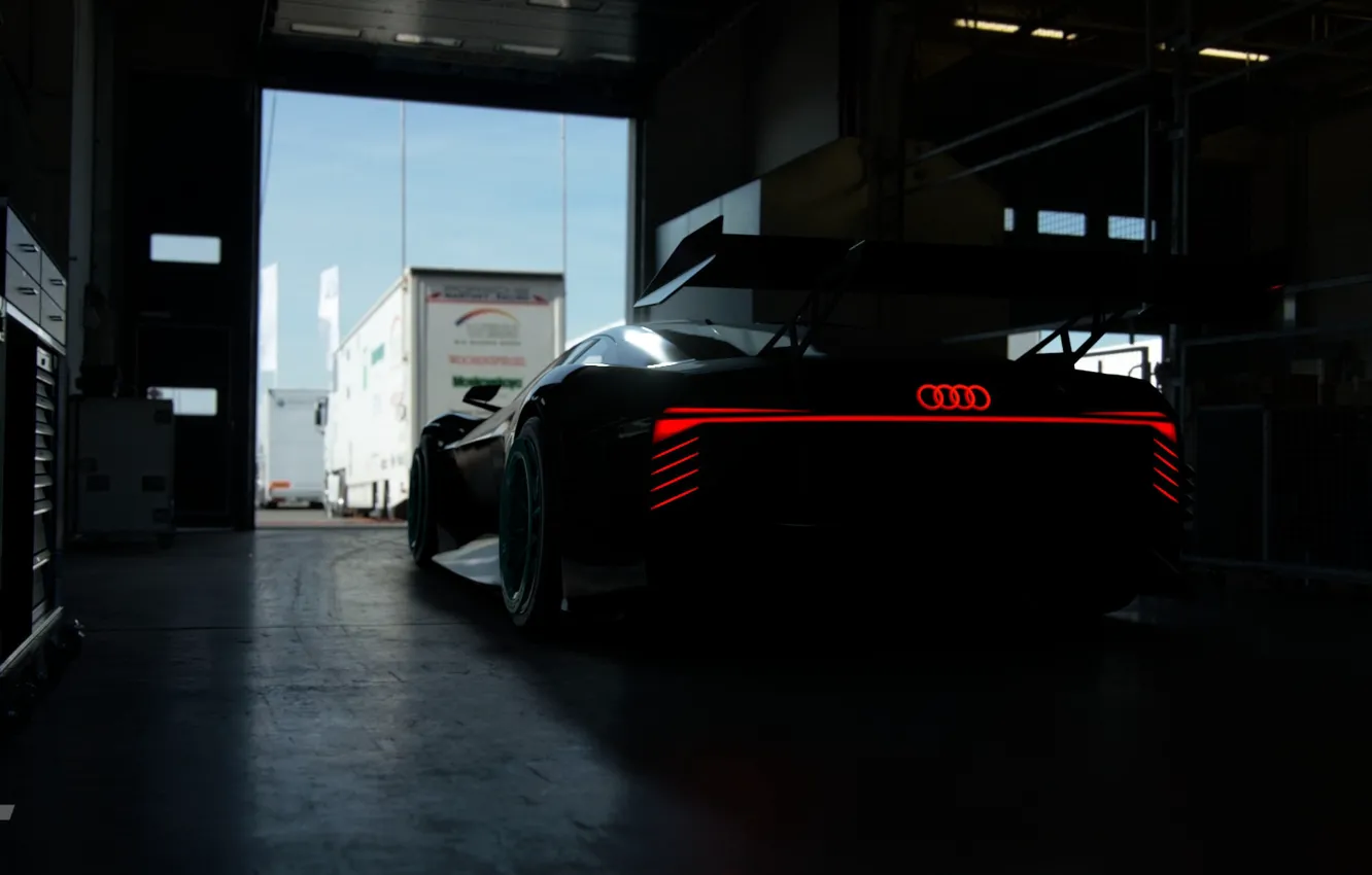 Photo wallpaper machine, auto, Audi, Audi, VGT, Transport & Vehicles, Audi e-tron VGT