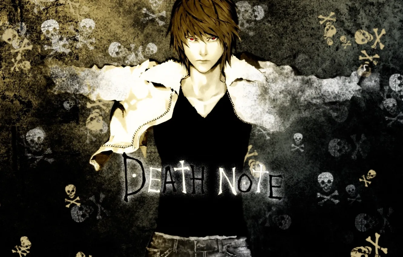 Photo wallpaper death note, death note, light Yagami, Kira