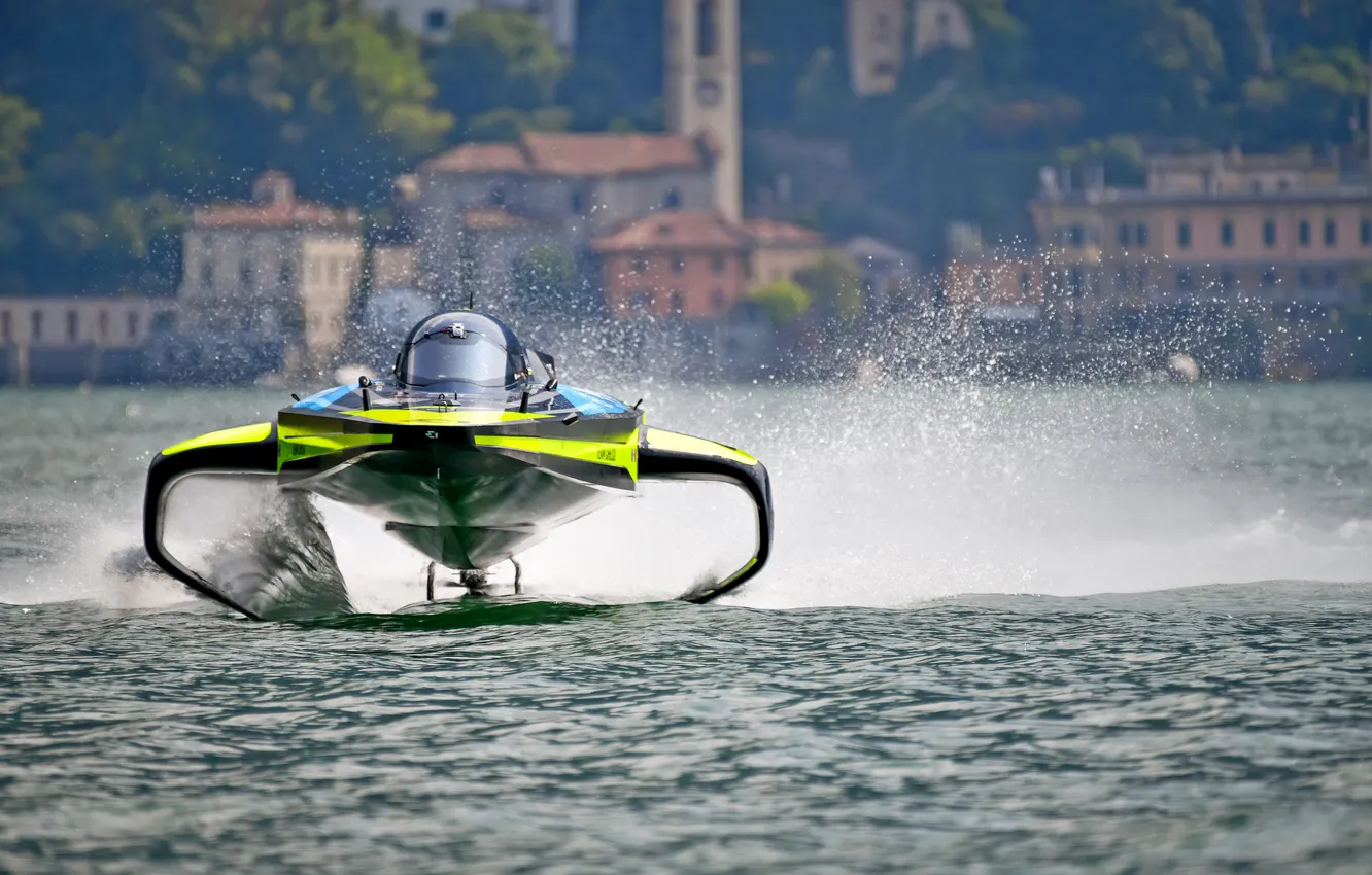 Photo wallpaper race, boat, speed