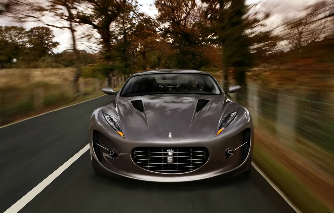 Photo wallpaper road, speed, super velox