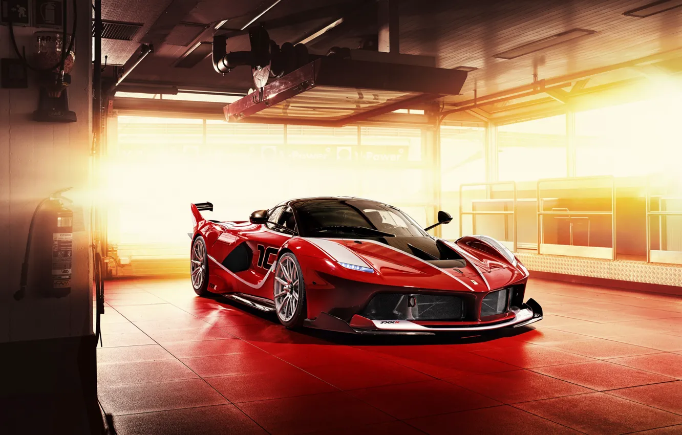 Photo wallpaper Ferrari, Scuderia, Italia, RED, LaFerrari, FXXK