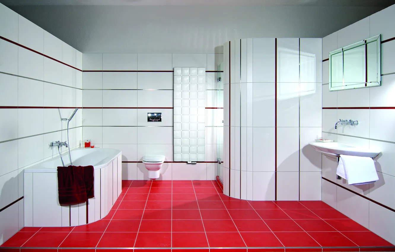 Photo wallpaper design, house, style, room, interior, bathroom
