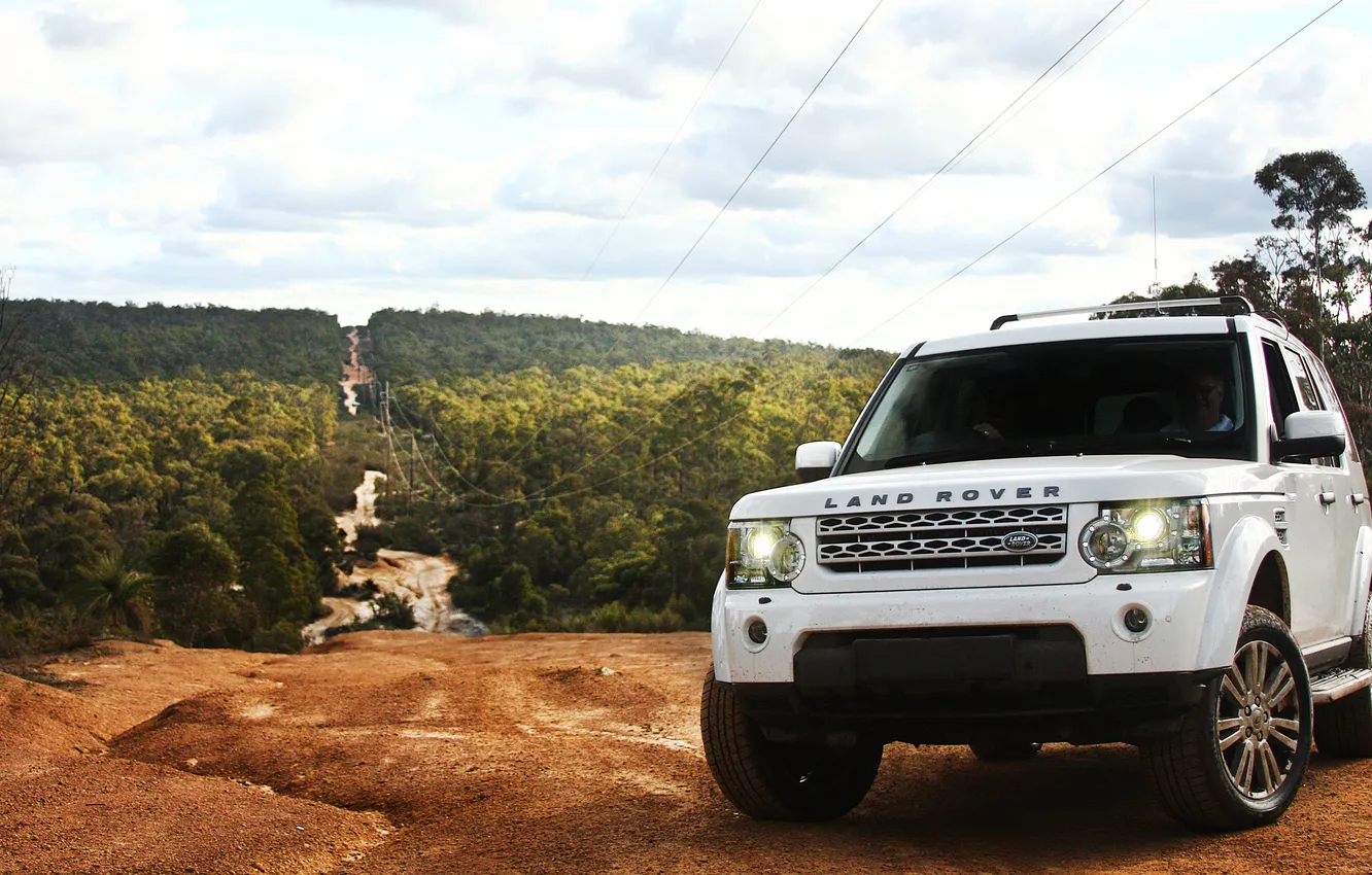 Photo wallpaper Land Rover, Discovery, 4SDV6HSE
