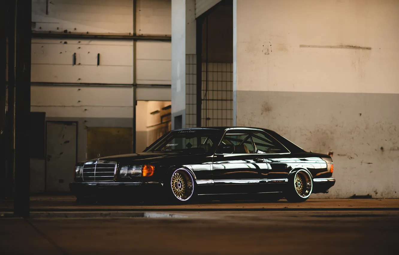 Photo wallpaper Coupe, w126, 560sec, facelift, c126