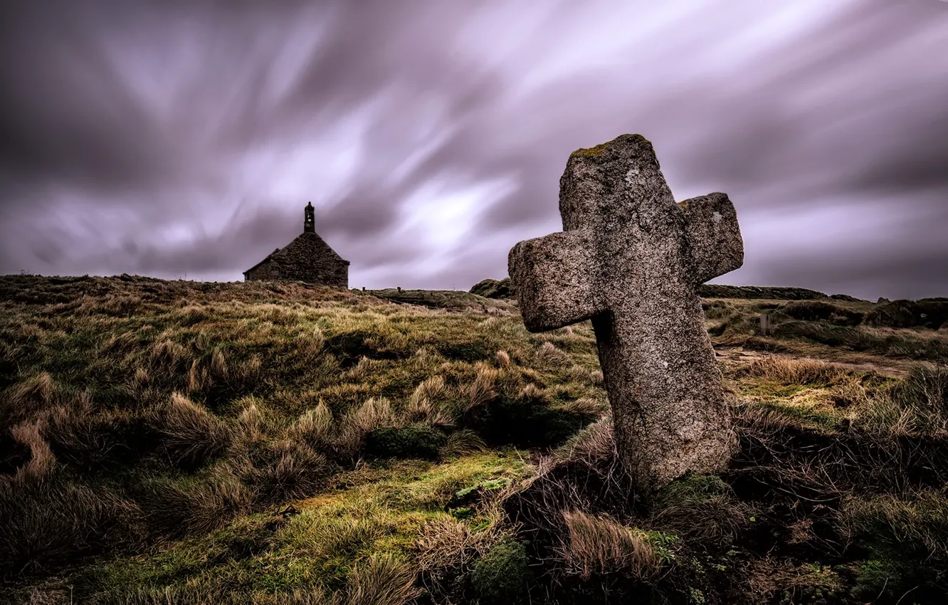 Photo wallpaper France, Brittany, Landunvez