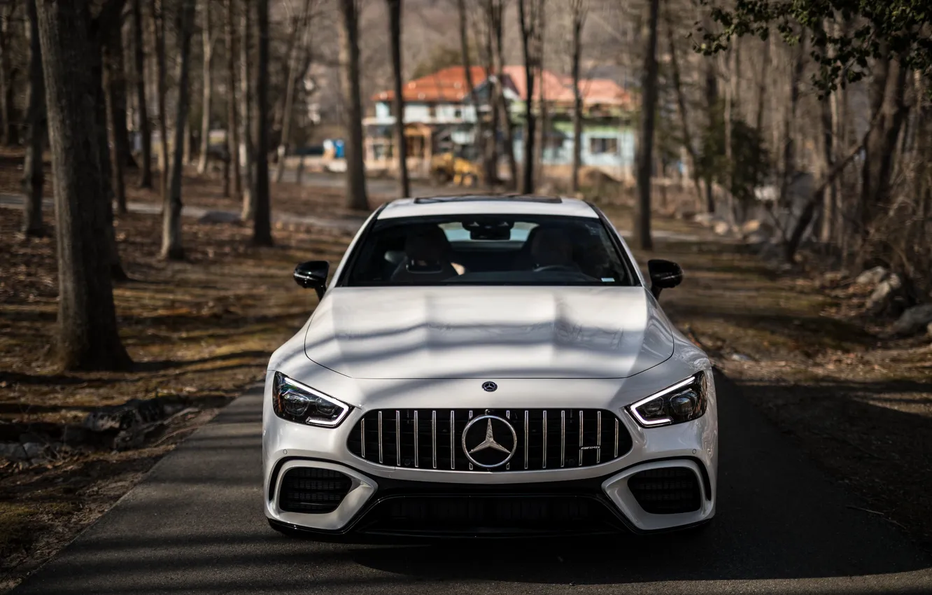 Photo wallpaper CLS, Mercedes, AMG, Lights, White, Sight, LED