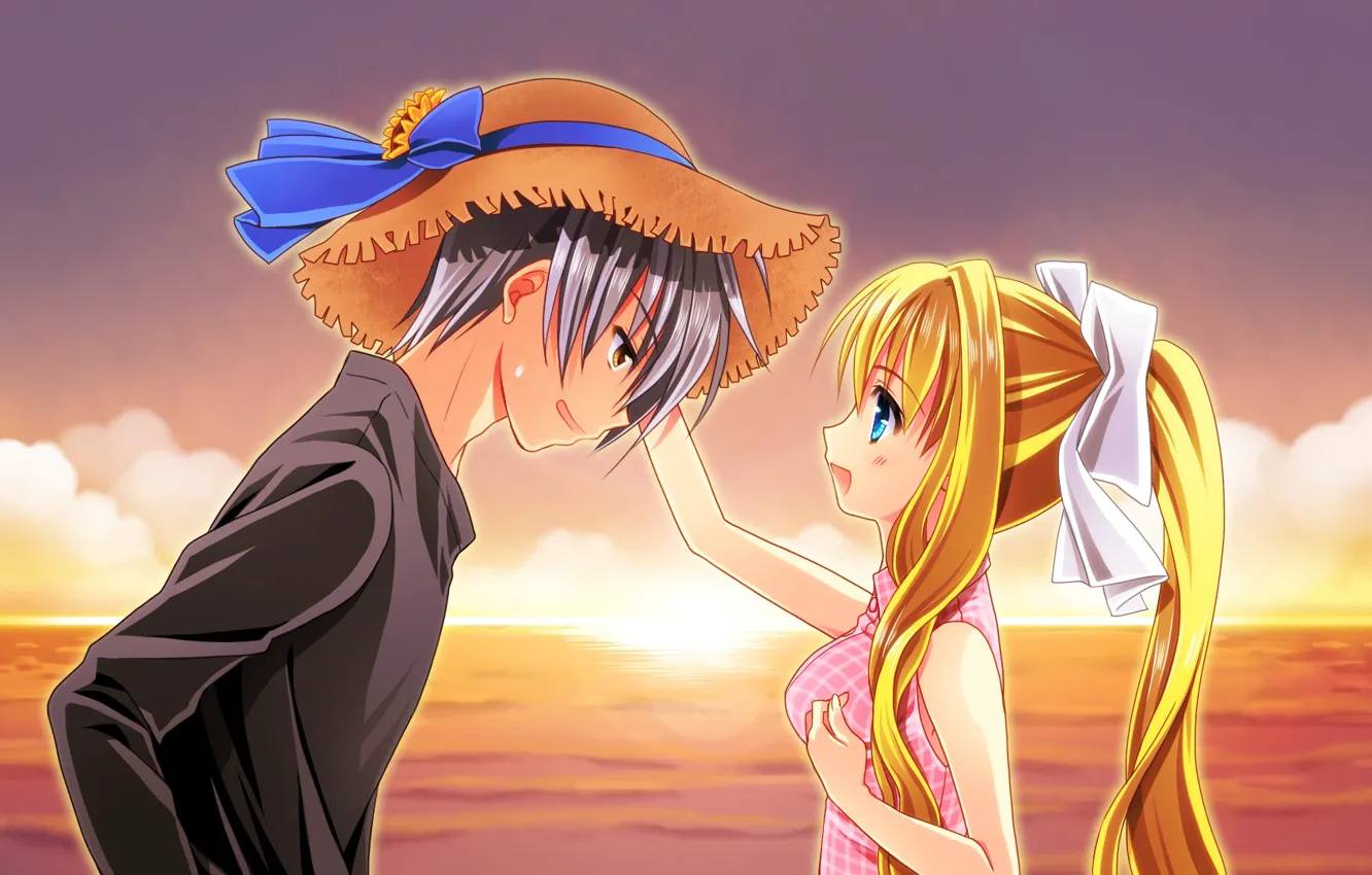 Photo wallpaper anime, art, two