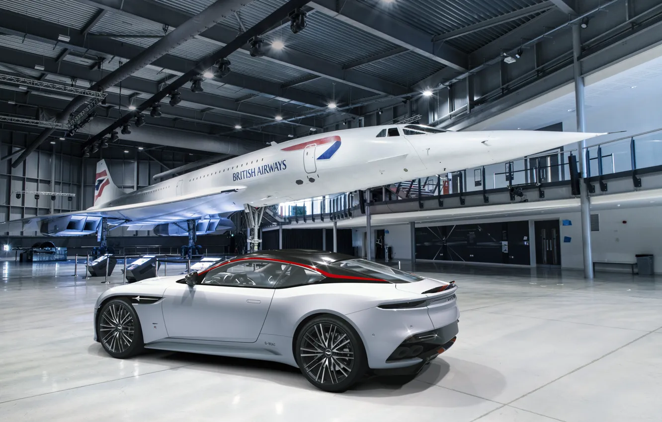 Photo wallpaper Aston Martin, DBS, supercar, Superleggera, 2020, Concorde Edition