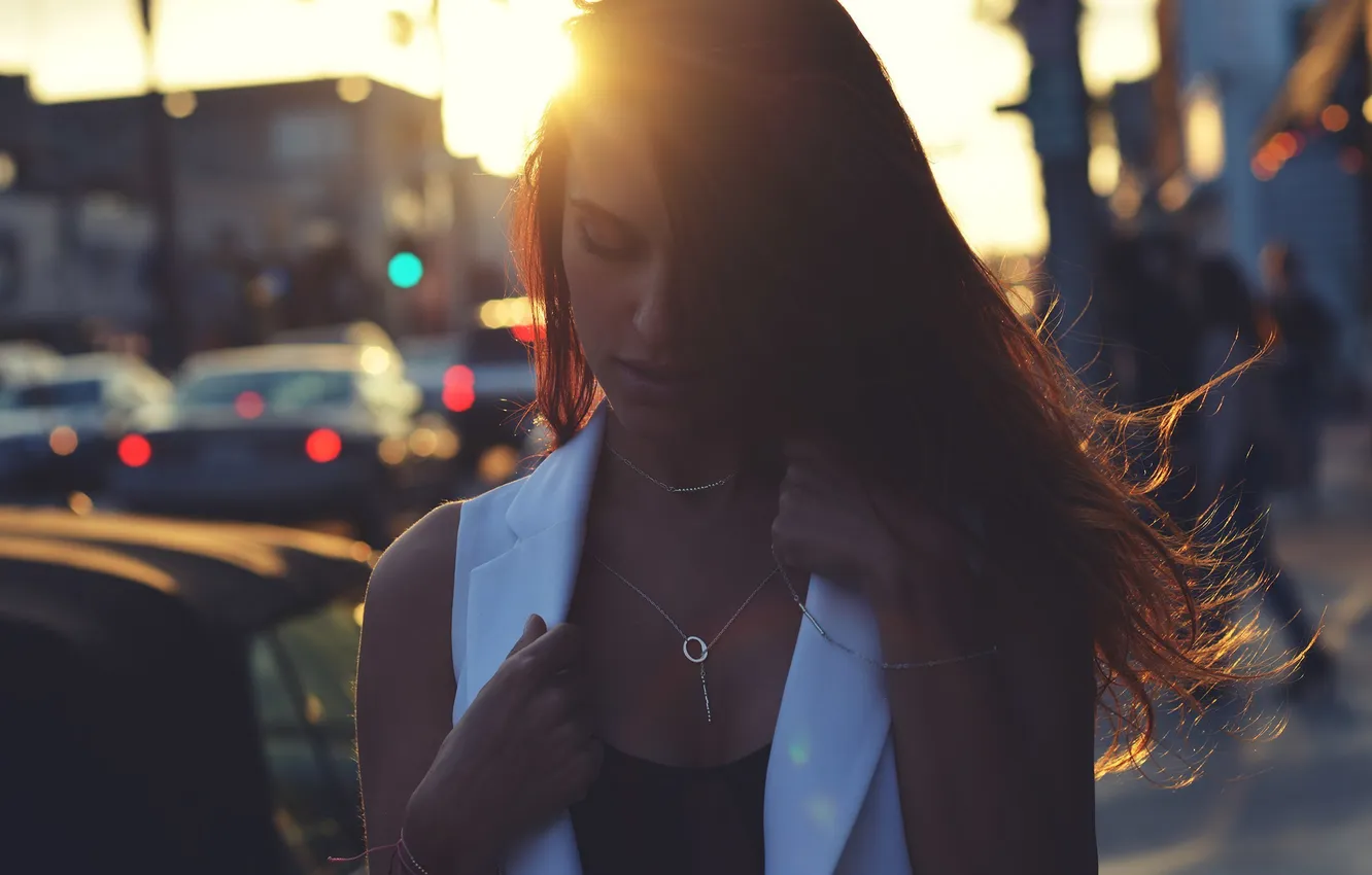 Photo wallpaper girl, model, brunette, photographer, girl, photography, photographer, model