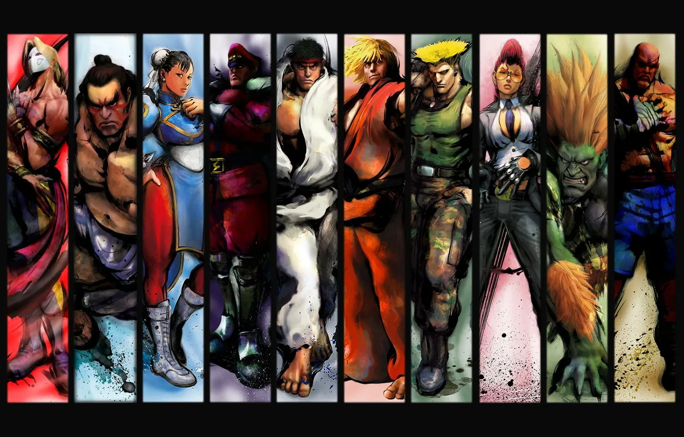 Photo wallpaper the game, game, Street Fighter 4, street fighter 4