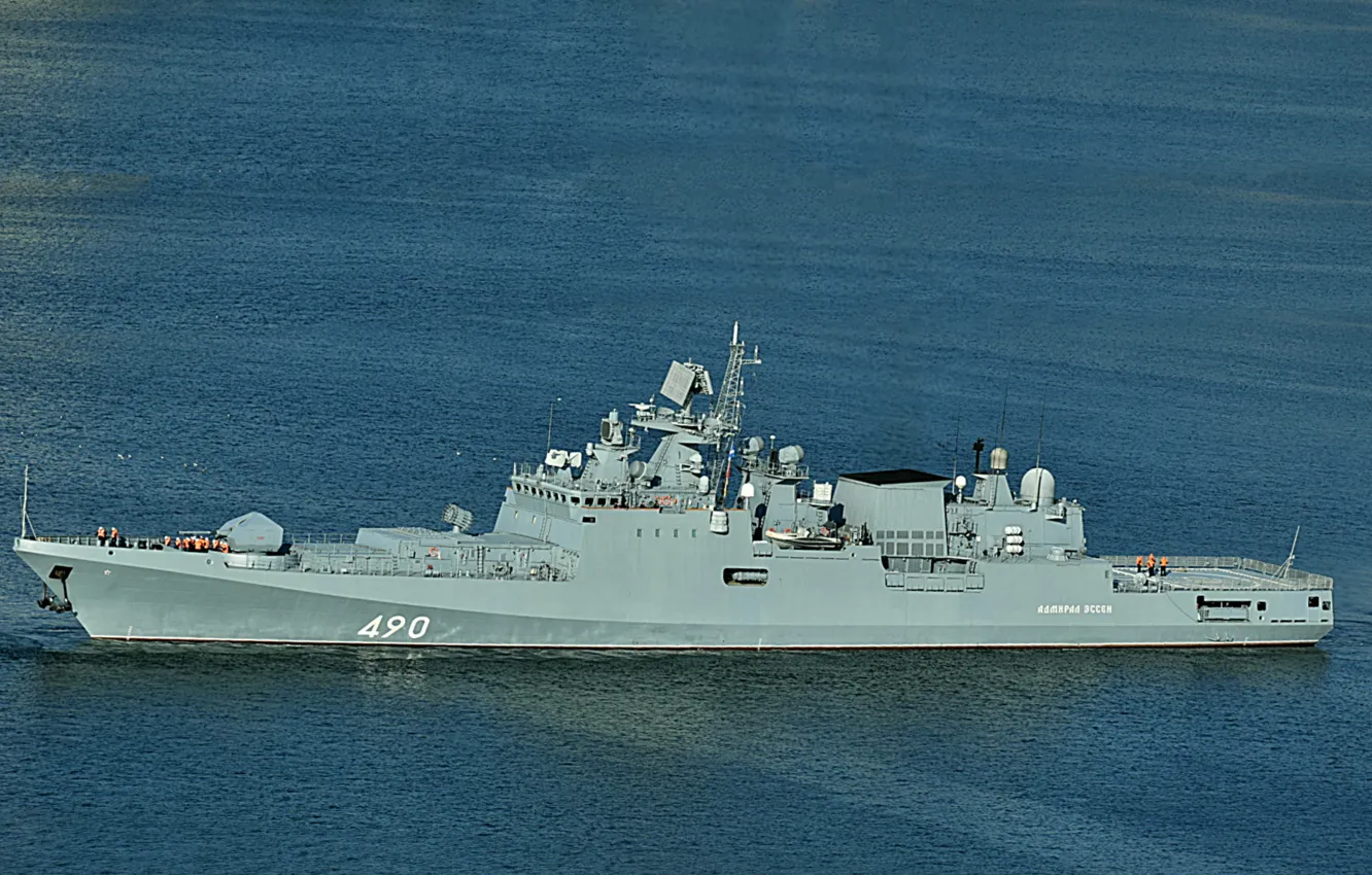 Photo wallpaper frigate, the project 11356, Admiral Essen