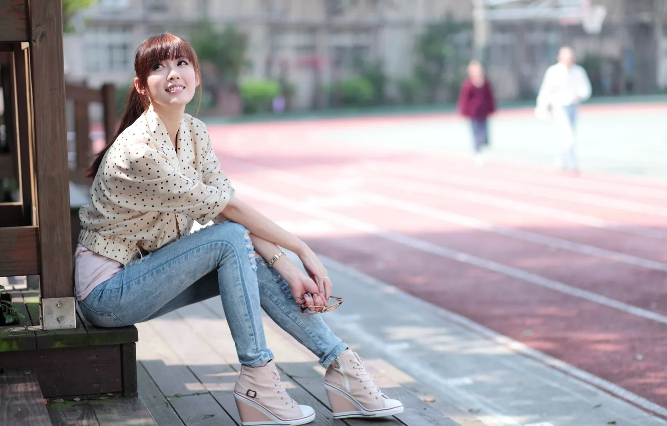 Photo wallpaper smile, positive, Asian, cutie, asian, cutie, asian girls, asian girls