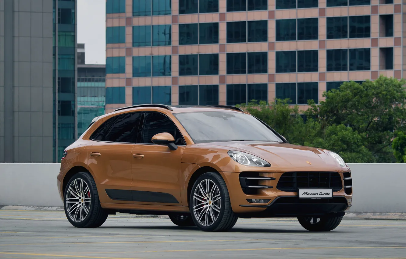 Photo wallpaper Porsche, Porsche, Macan, makan