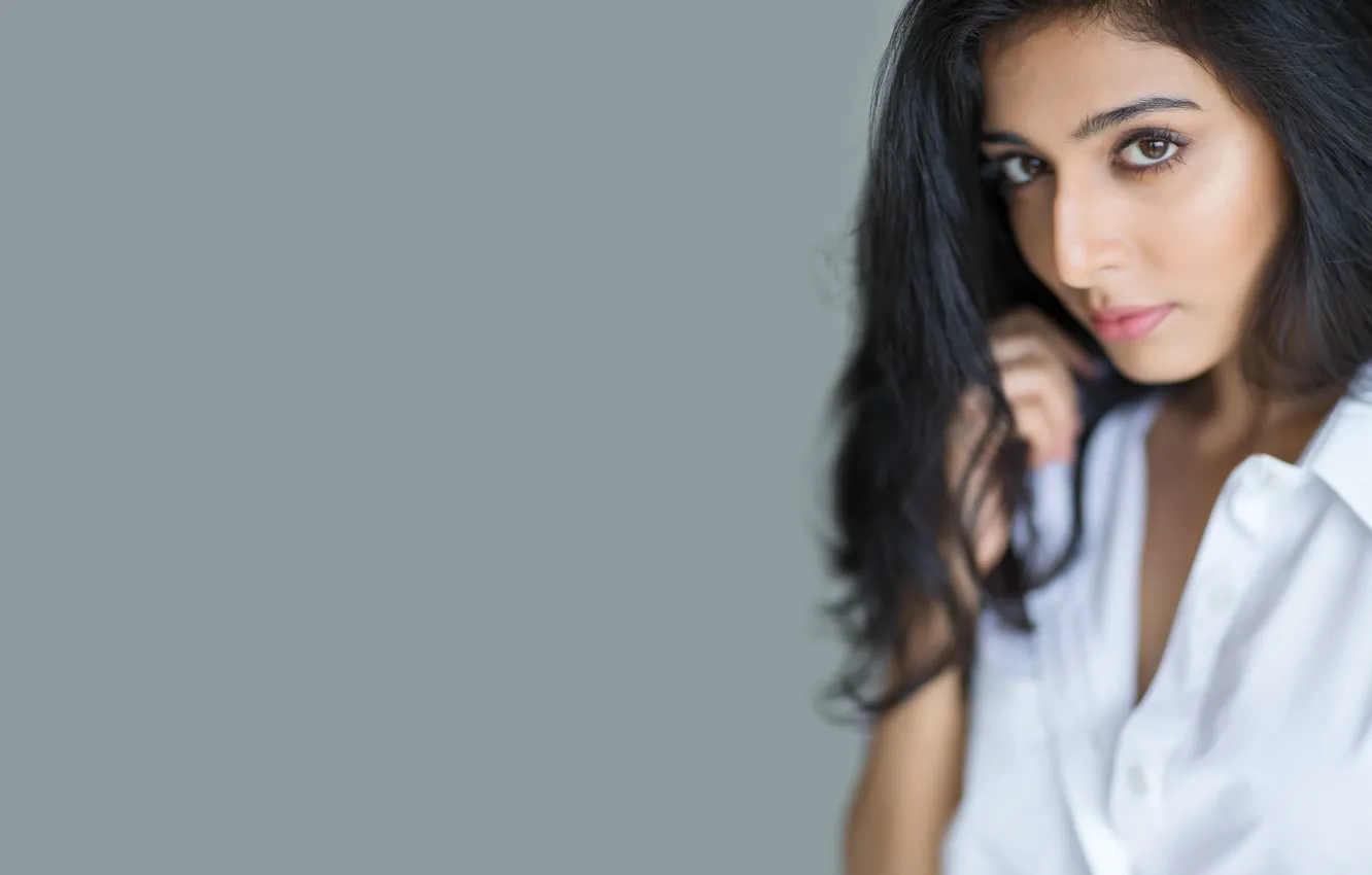 Photo wallpaper girl, hot, sexy, eyes, smile, beautiful, figure, model