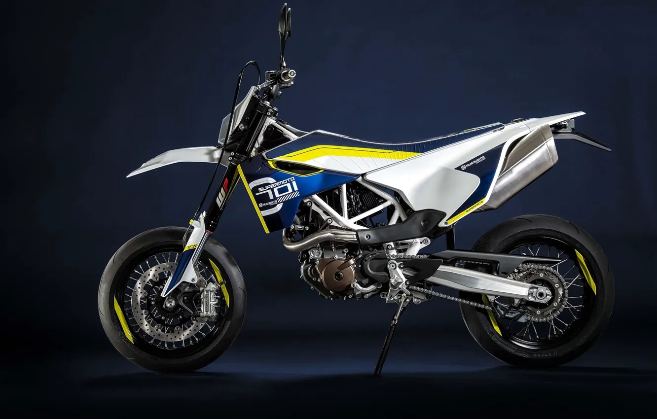 Photo wallpaper Supermoto, Husqvarna, 701