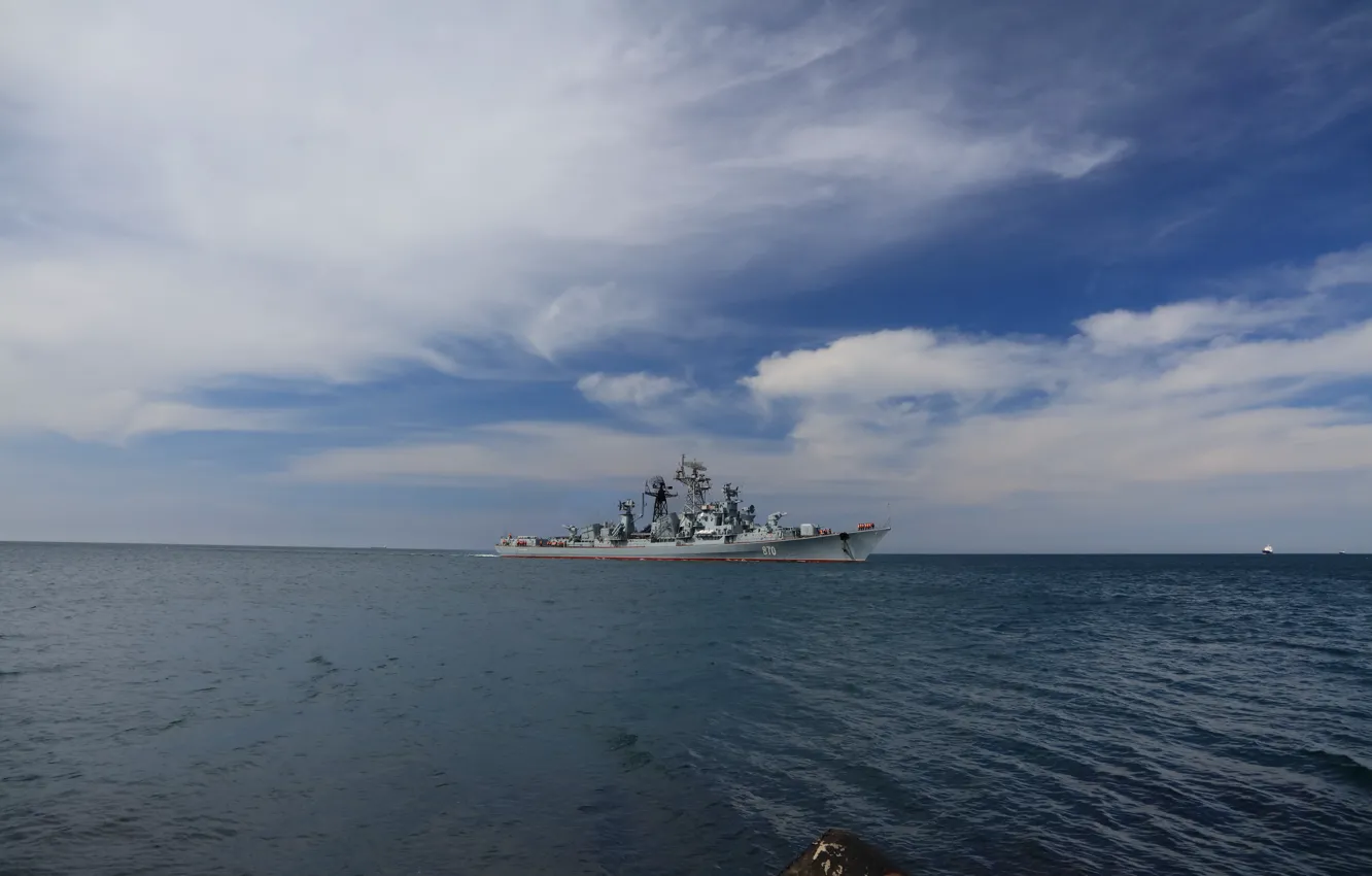 Photo wallpaper the black sea, Navy, patrol ship, quick-witted