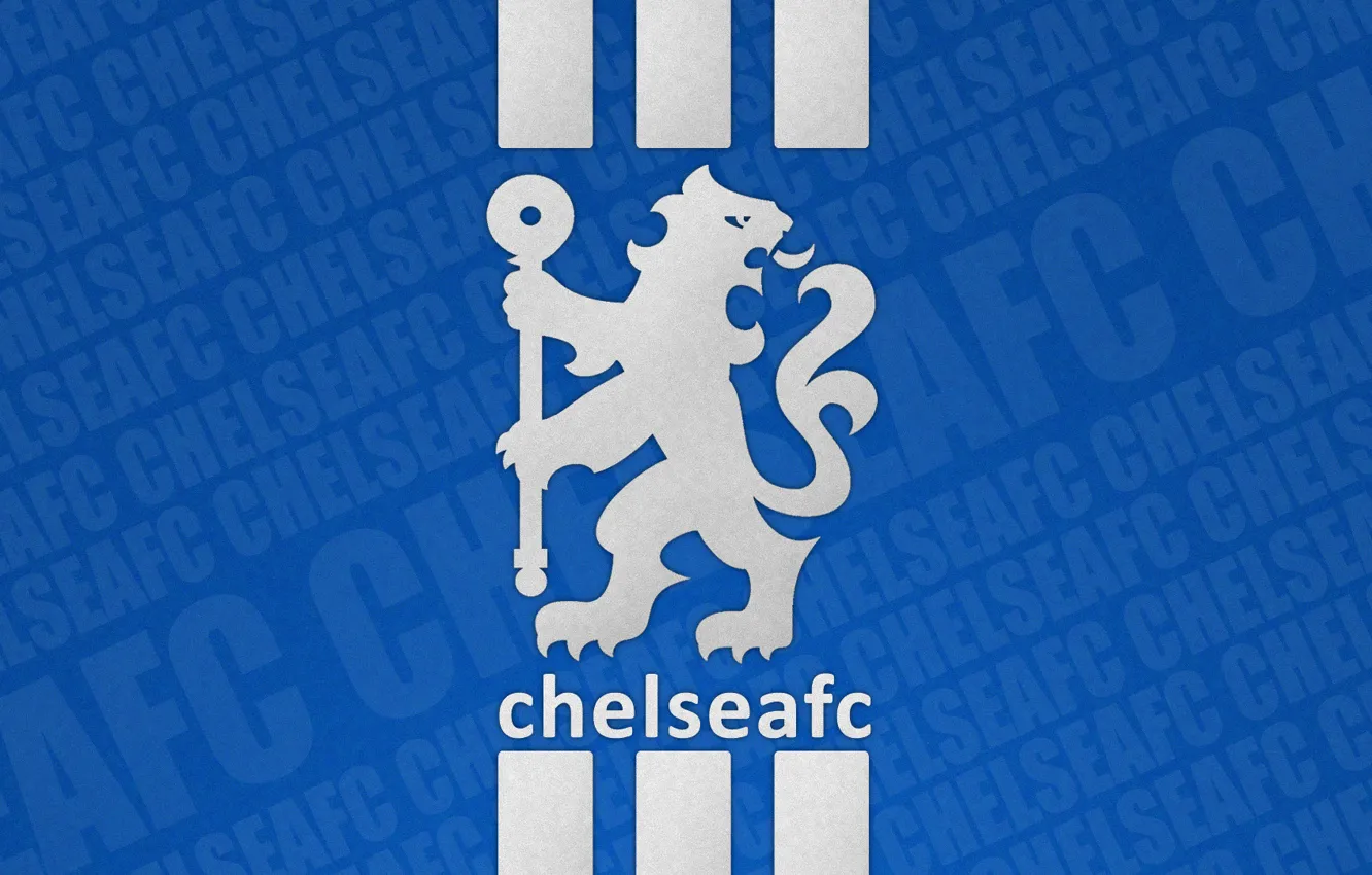 Photo wallpaper logo, Blues, Champions, Chelsea FC, Chelsea FC