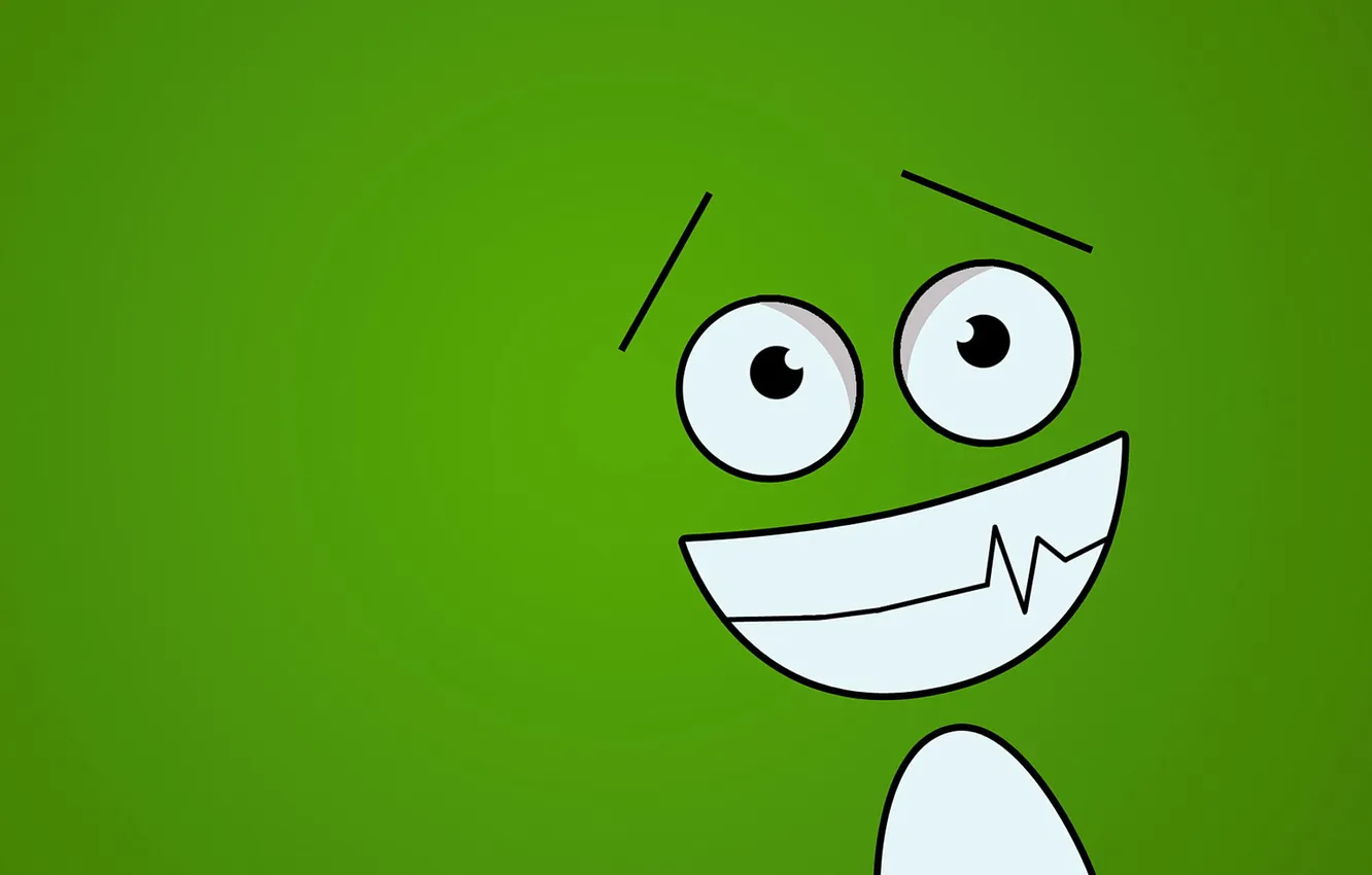 Photo wallpaper smiley, background, figure