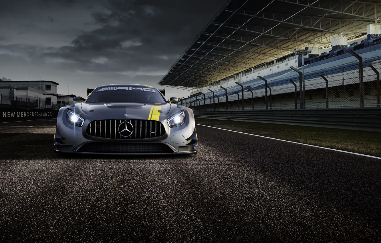 Photo wallpaper Mercedes, Mercedes, AMG, GT3, AMG, 2015