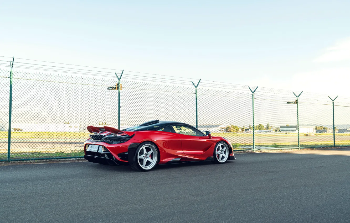 Photo wallpaper McLaren, Rear view, 765LT