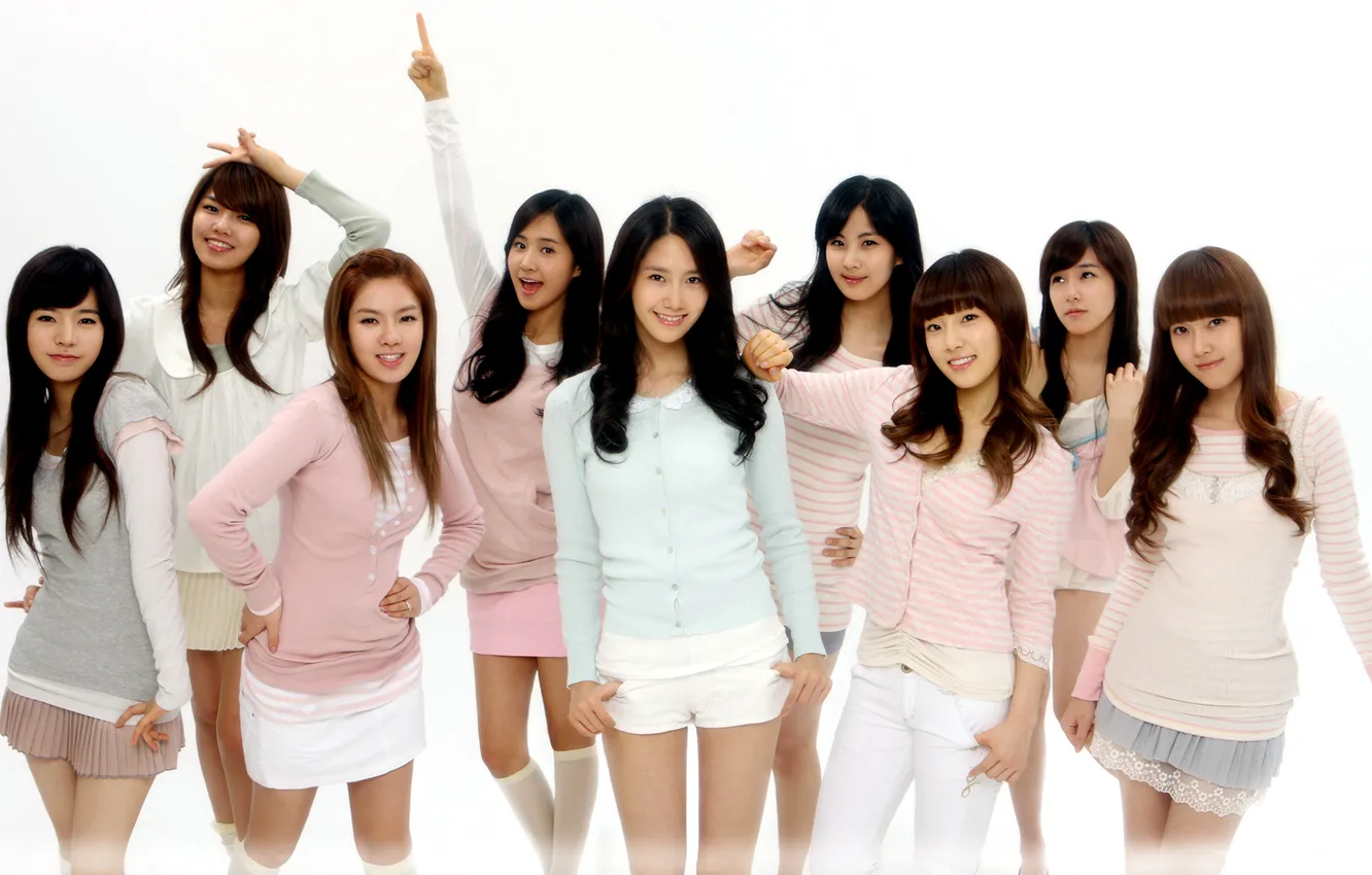 Photo wallpaper girl, Japanese, Asian, a lot