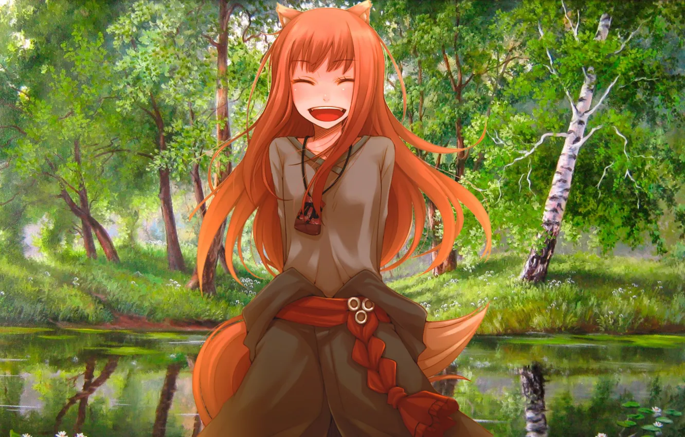 Photo wallpaper Holo, the Wallpapers, Spice and Wolf, Spice and wolf