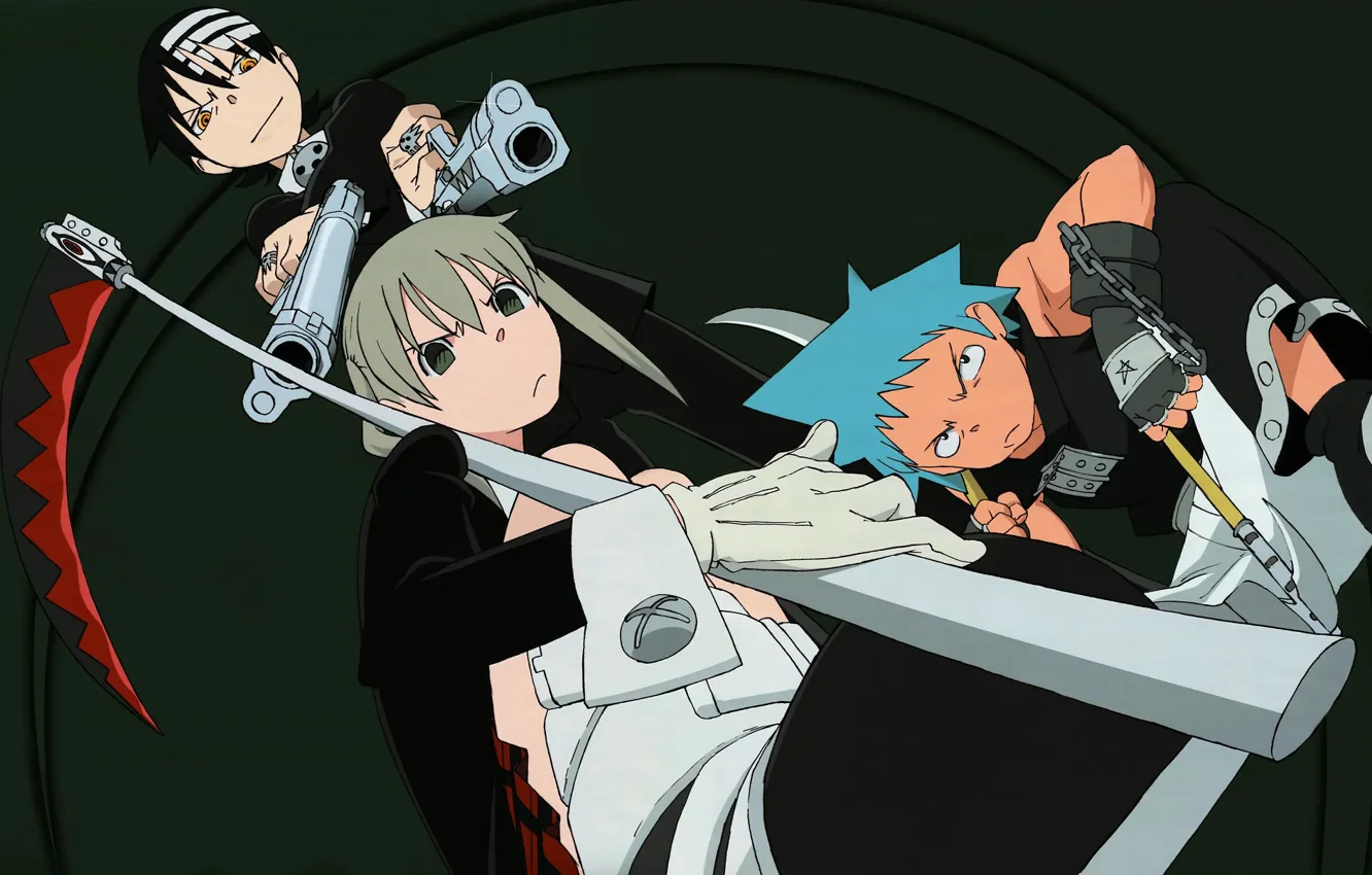 Photo wallpaper anime, Soul eater, characters, Soul Eater