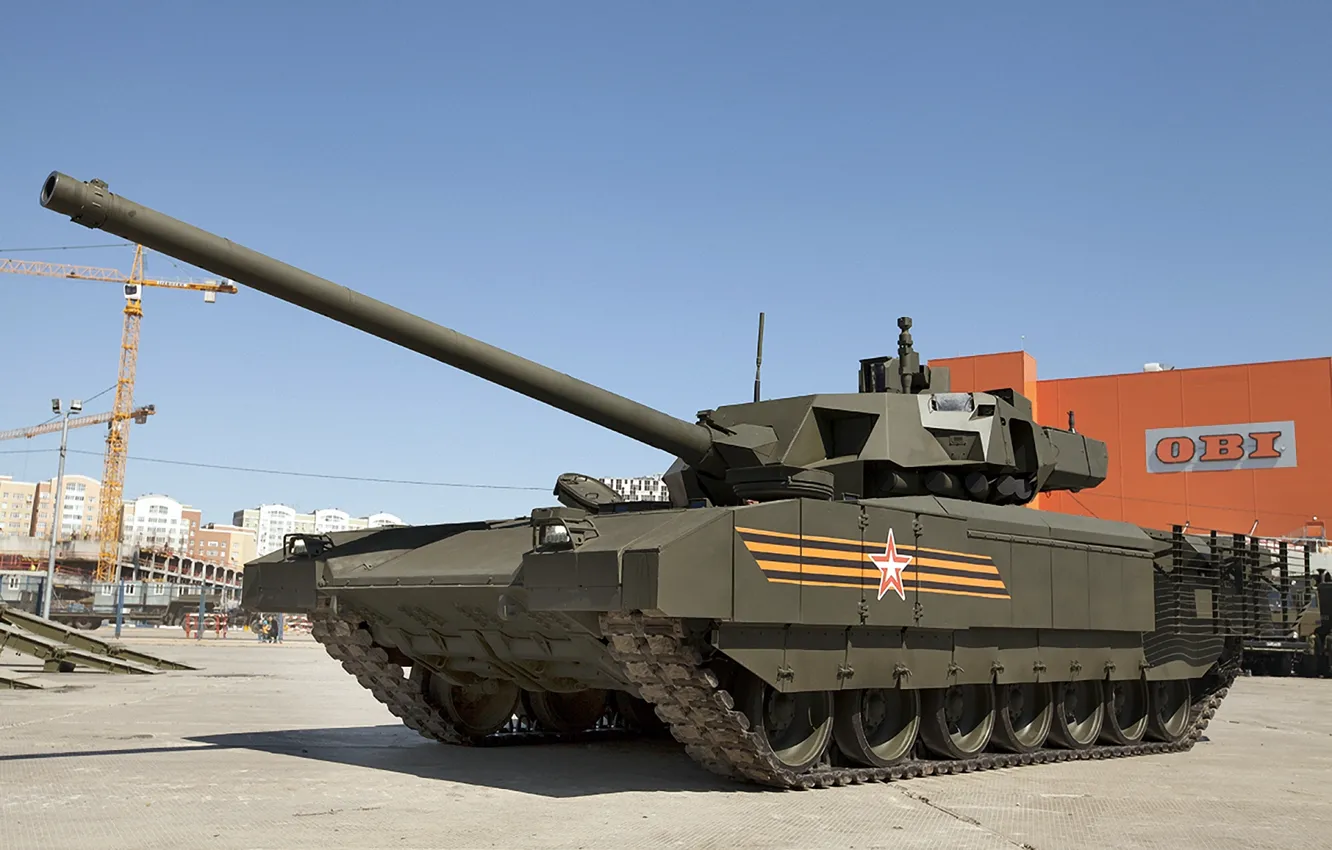 Photo wallpaper tank, Armata, T-14