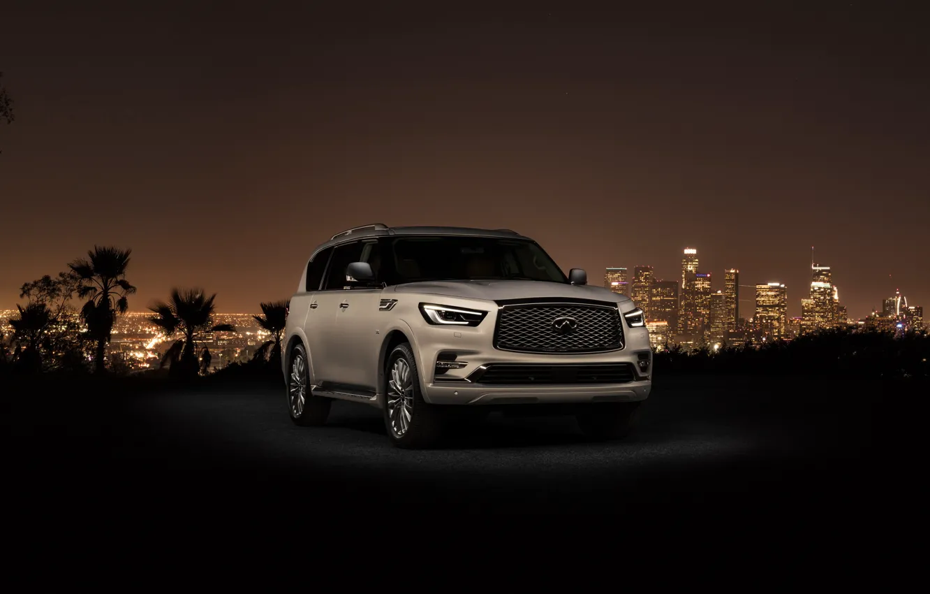 Photo wallpaper Infiniti, Los Angeles, Los Angeles, 2018, QX80