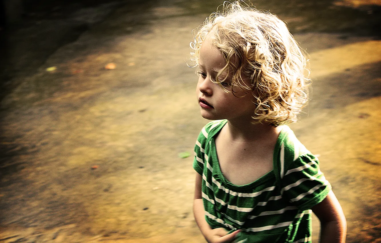 Photo wallpaper socwall, baby, girl, wallpaper