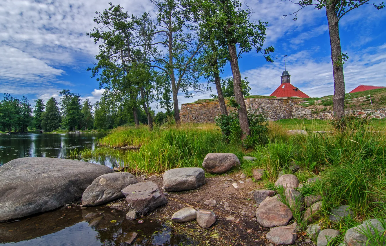 Photo wallpaper Leningrad oblast, Priozersk, Korela Fortress