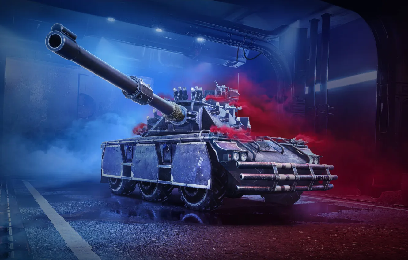 Photo wallpaper tank, World Of Tanks, Our game