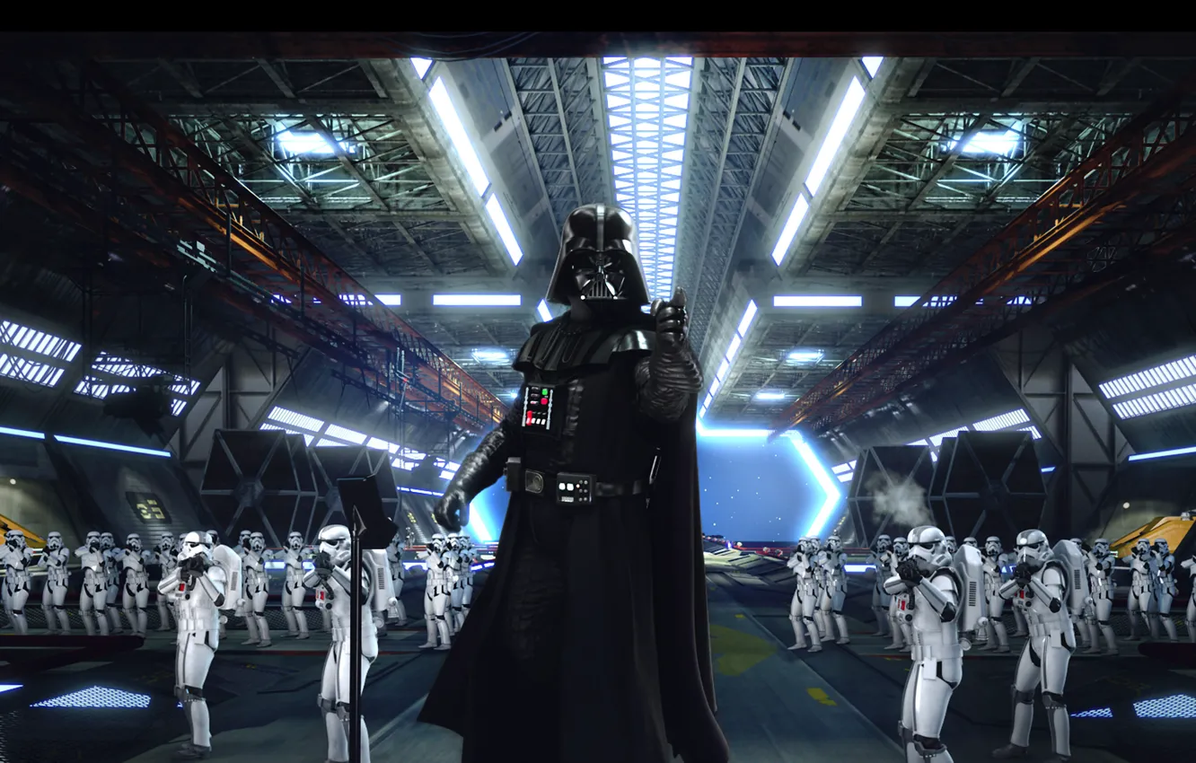 Photo wallpaper Star Wars, Darth Vader, Star wars, Darth Vader