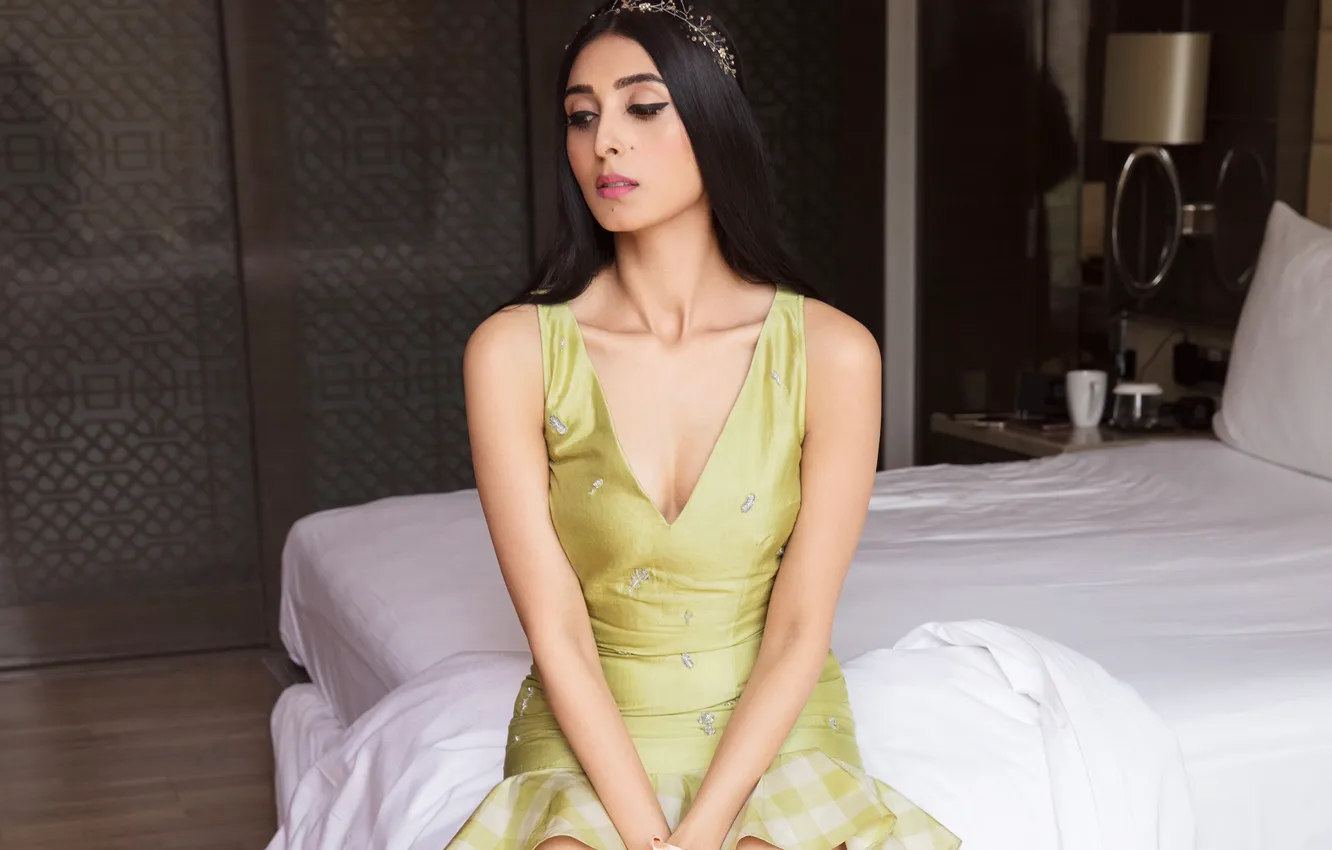 Photo wallpaper girl, hot, sexy, eyes, smile, beautiful, figure, model