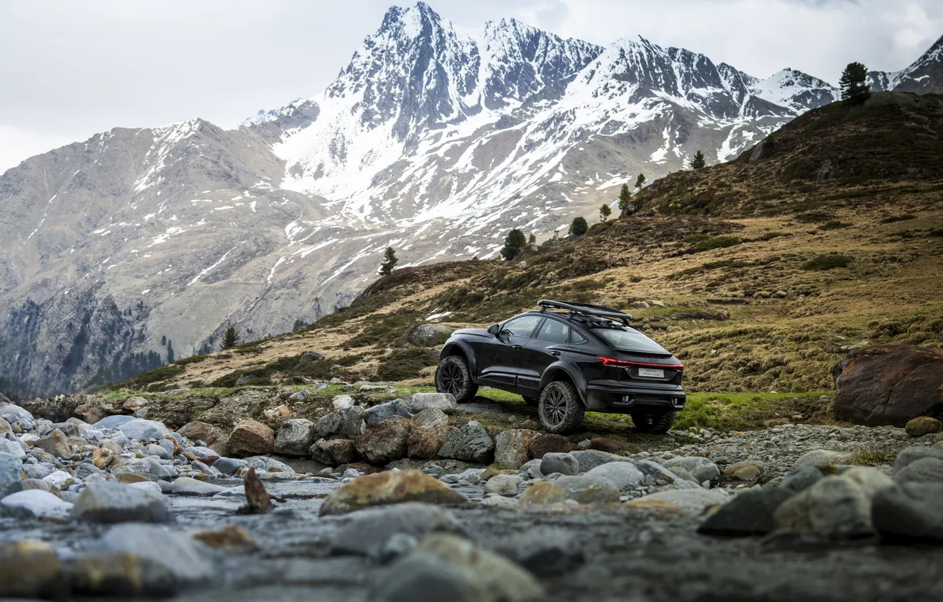 Photo wallpaper Concept, SUV, e-tron, SUV, Offroad, 2025, Audi Q6 e-tron offroad concept, Audi Q6
