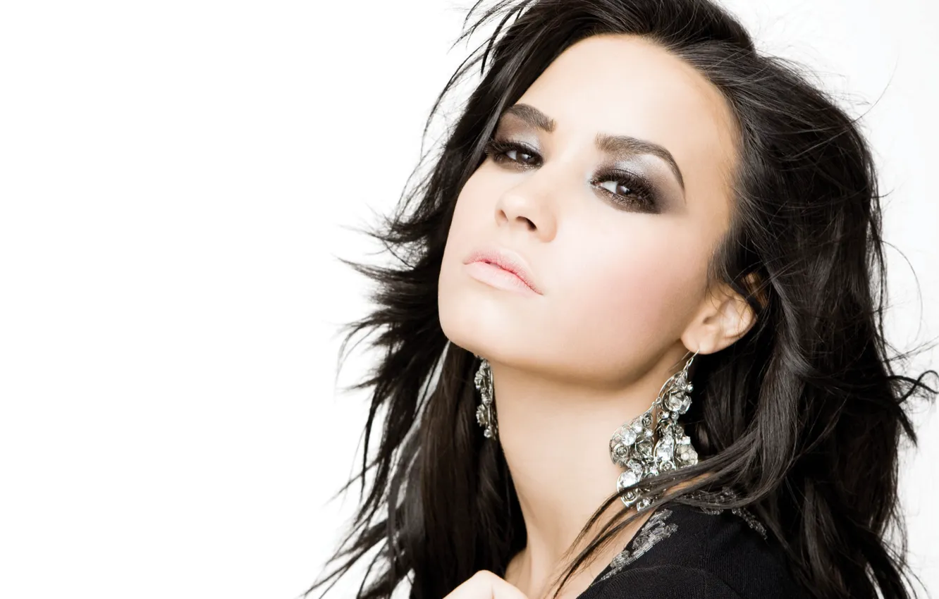 Photo wallpaper beautiful, American actress and singer, Demetria Devonne "Demi" Lovato, It's A Party The Whole Family …