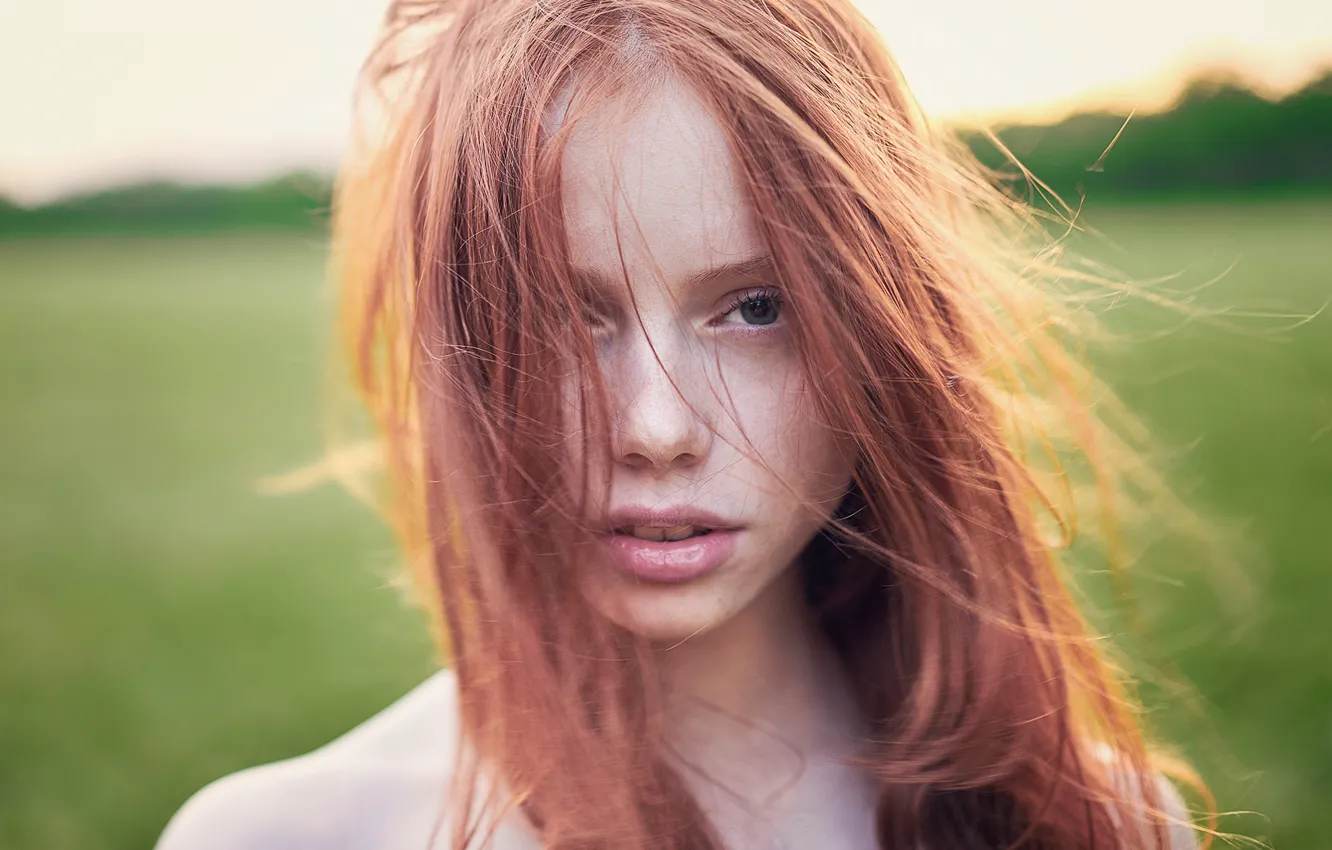 Photo wallpaper freckles, Kate, the beauty, Katyusha, Catherine Jasnogorodska, Sergei Ustinov