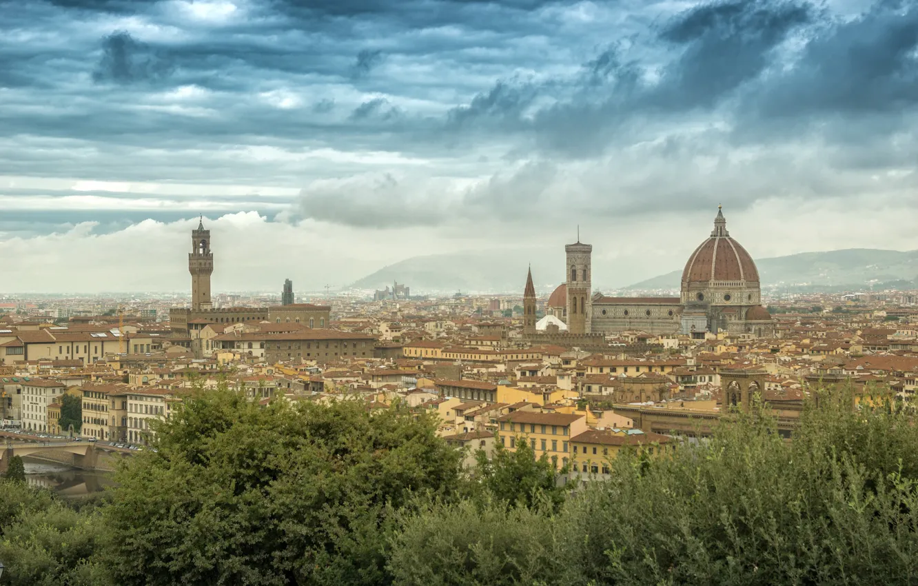 Photo wallpaper the city, Italy, Florence, Italy, Fiorentina
