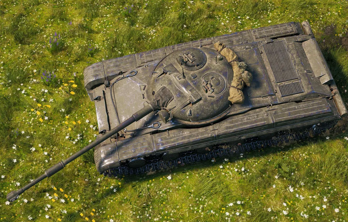 Photo wallpaper USSR, LT-432, Experienced tank, A light tank based on the Object 432