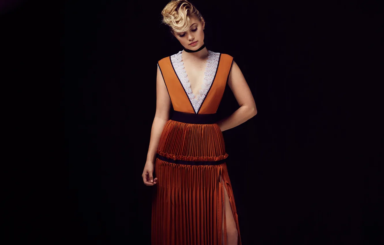 Photo wallpaper pose, makeup, figure, dress, actress, hairstyle, blonde, photographer