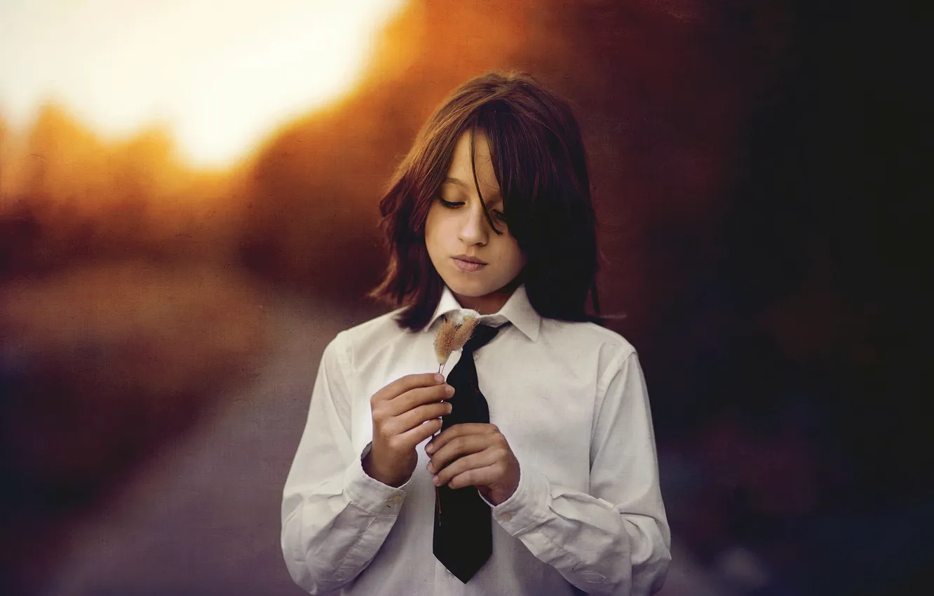 Photo wallpaper portrait, boy, Cayetano