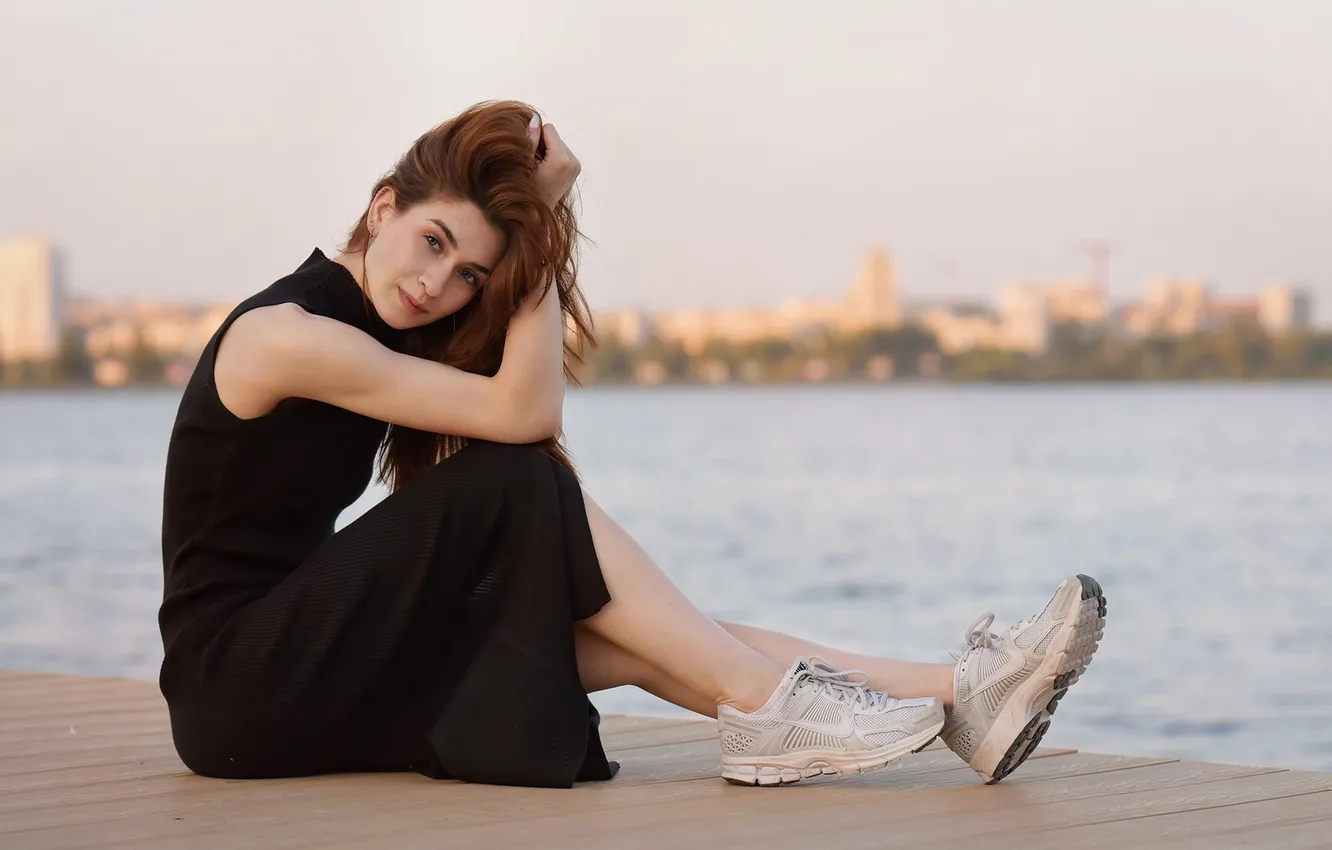 Photo wallpaper girl, sexy, Wallpaper, sweetheart, model, bright, makeup, slim