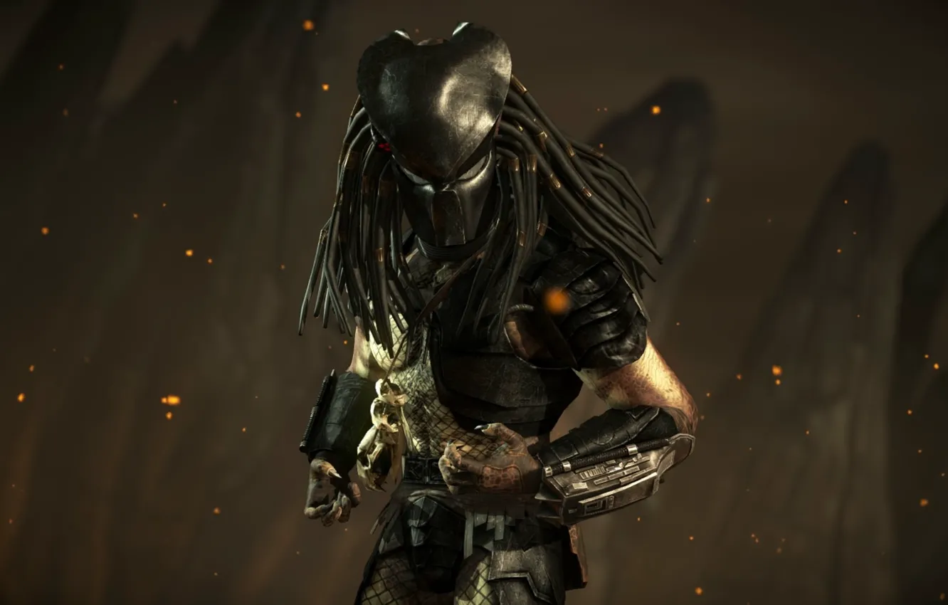 Photo wallpaper predator, alien, Mortal Kombat, predator, mortal Kombat